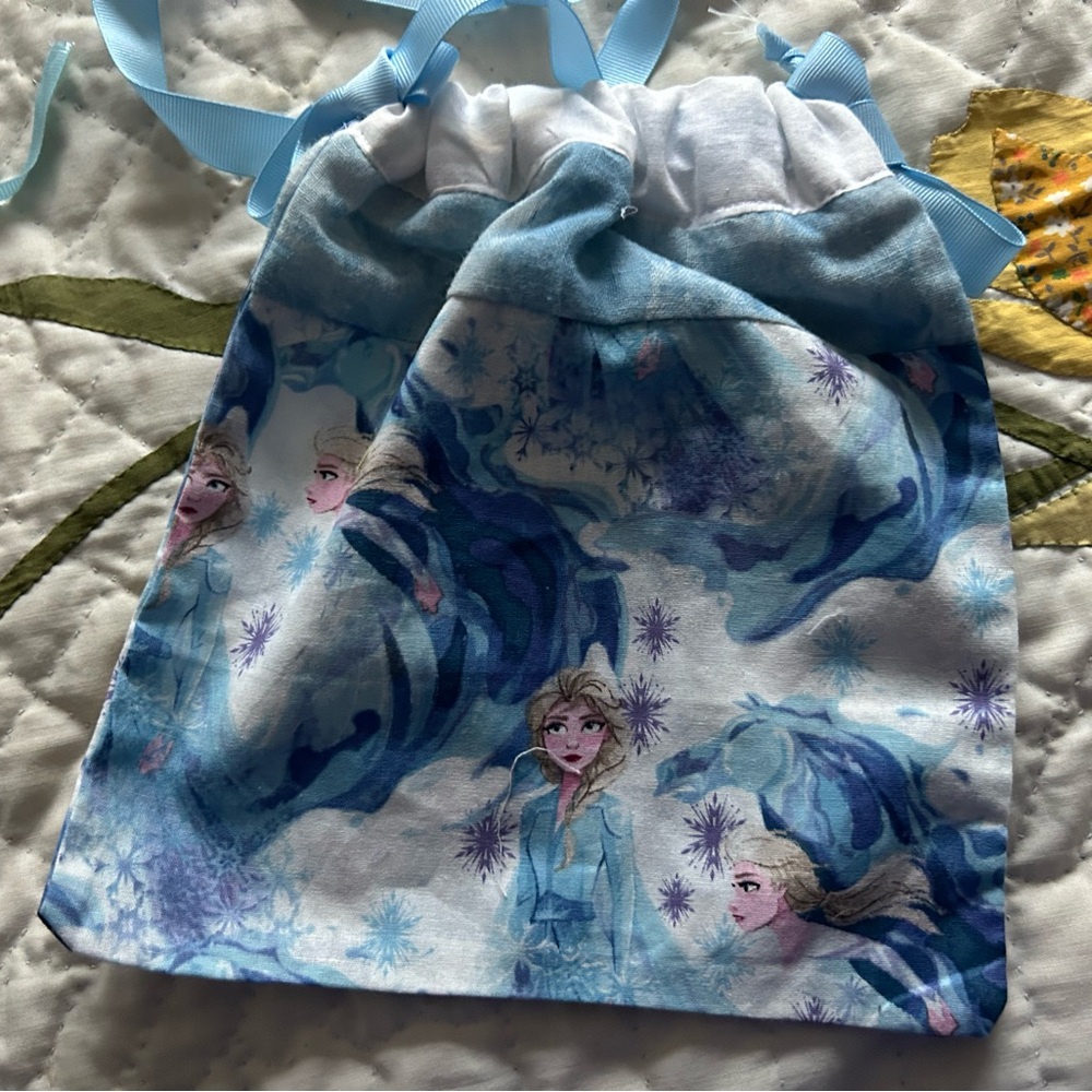 Frozen Themed Drawstring Bags